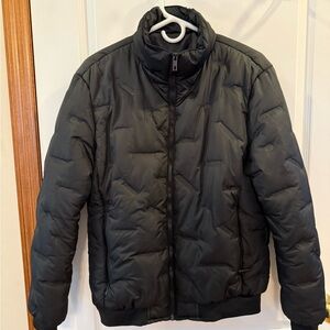 Men's Black Puffer Jacket